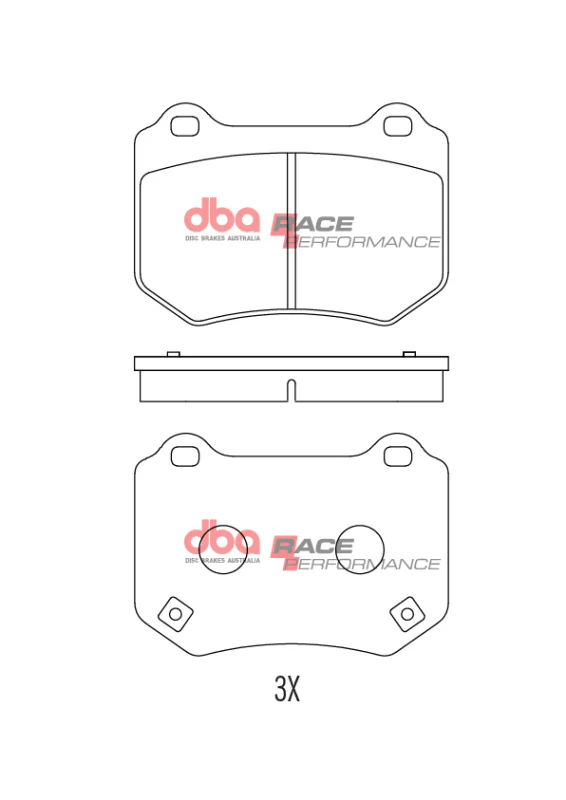 DBA 18-21 Subaru WRX STI Rear RP Performance Brake Pads - Image 9