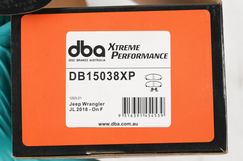 DBA 18-22 Jeep Wrangler JL Front XP Performance Brake Pads - Image 2