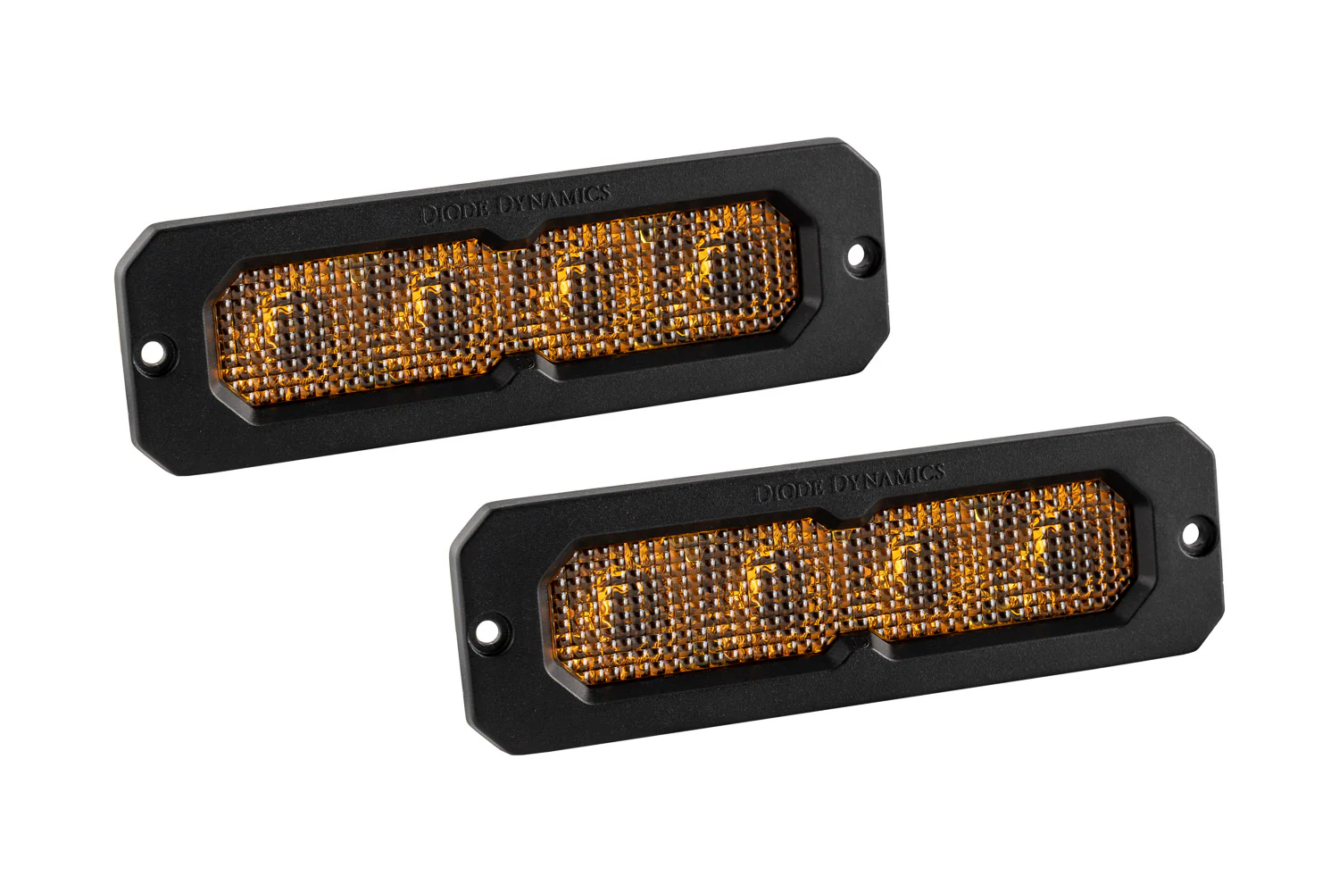 SS6 Max Yellow Flood Flush ABL (pair)