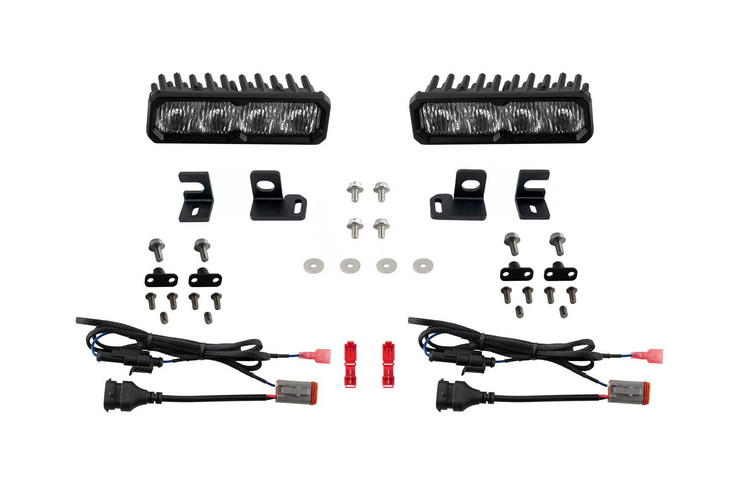 24+ Tacoma/25+ 4Runner Fog SS6 Pro LED Kit White