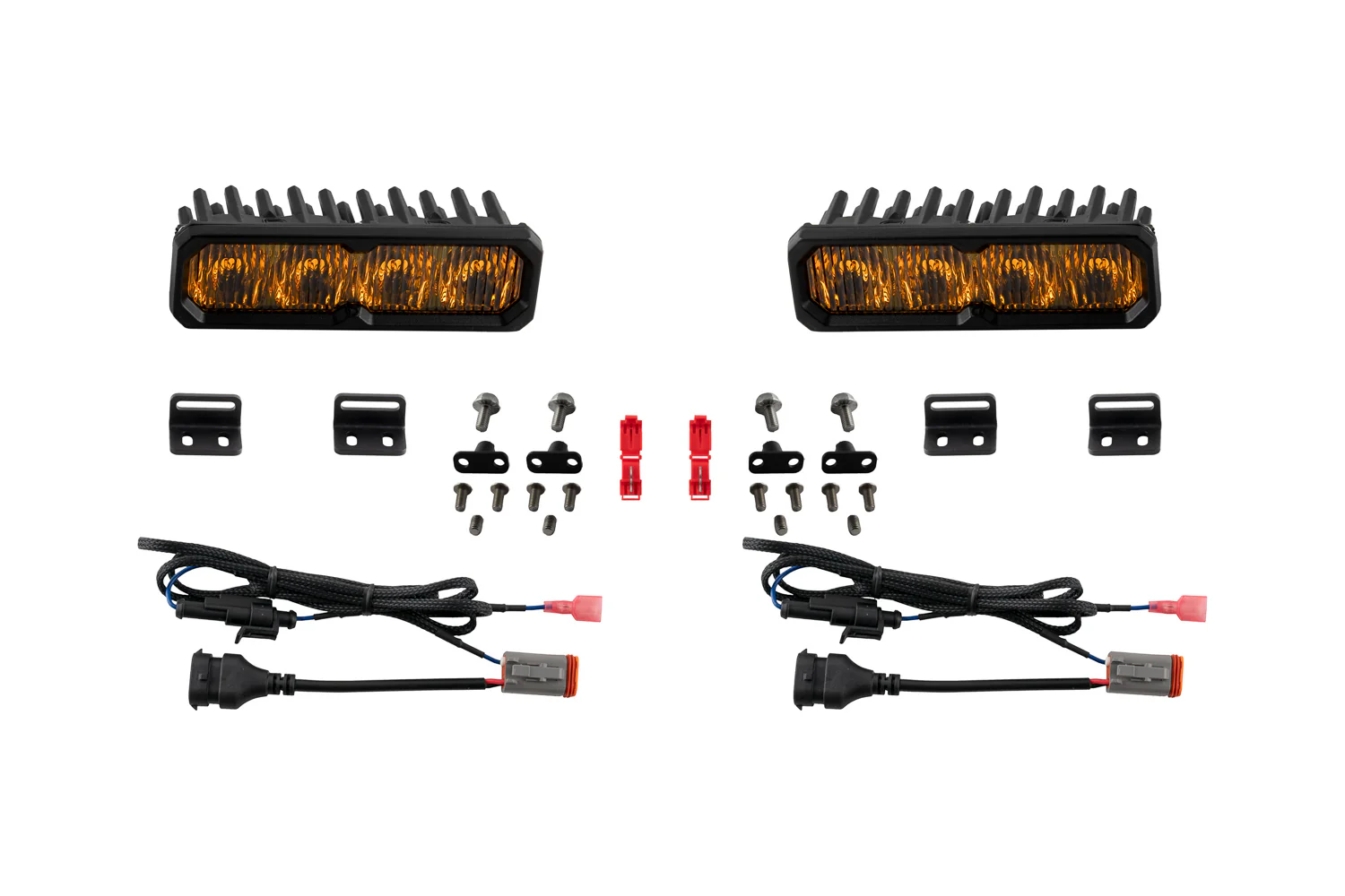 Tundra 2022+ Fog SS6 Pro LED Kit Yellow