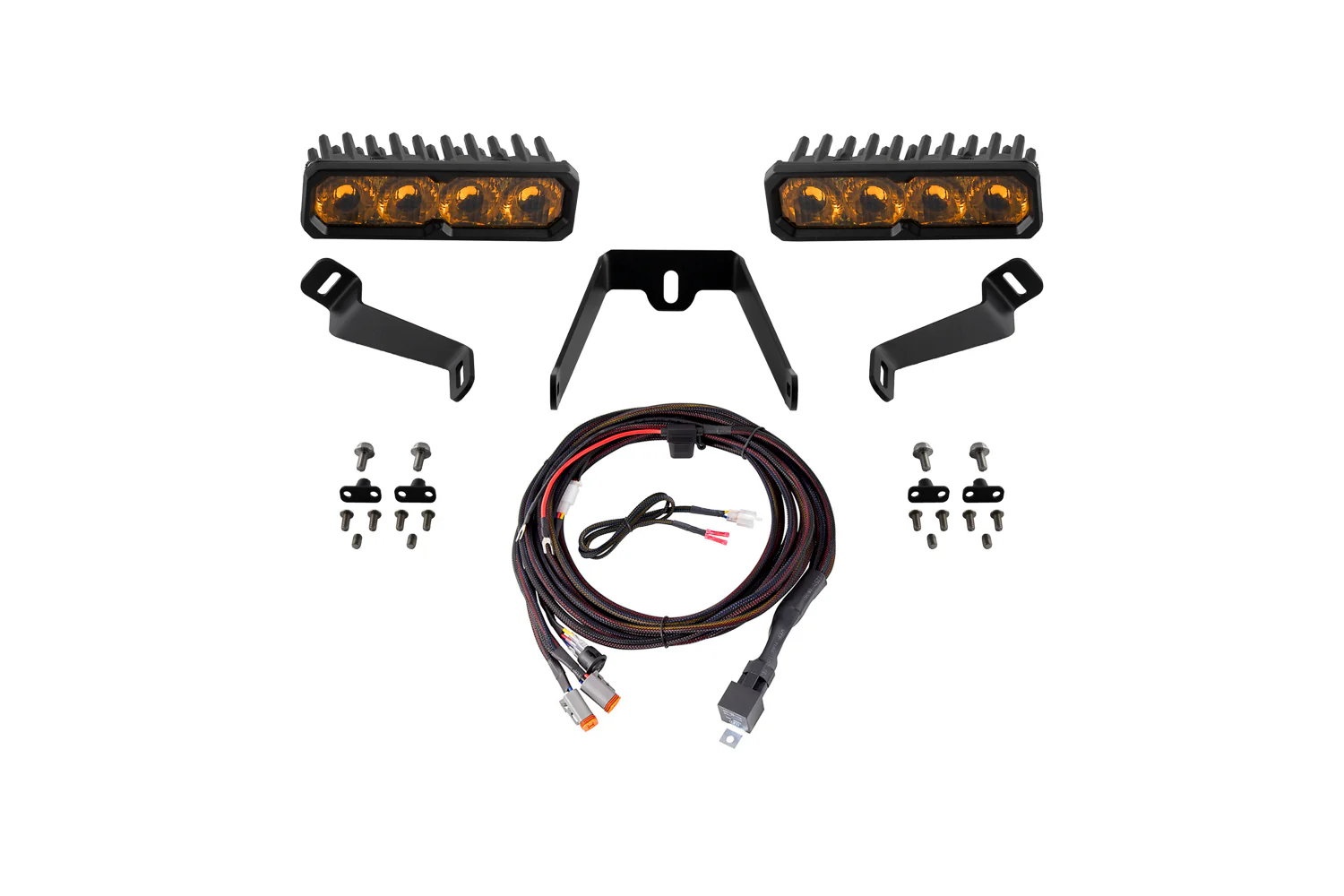WRX 2015-2017 SS6 Max LED Kit Yellow Driving