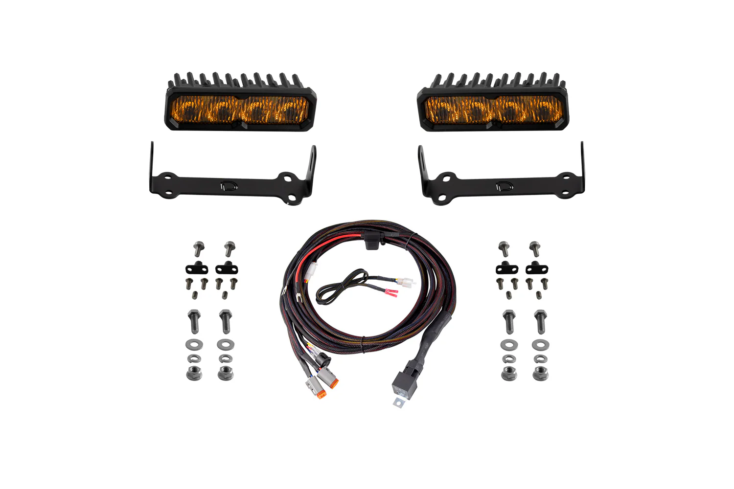4Runner 2014-2024 SS6 Max LED Kit Yellow Fog