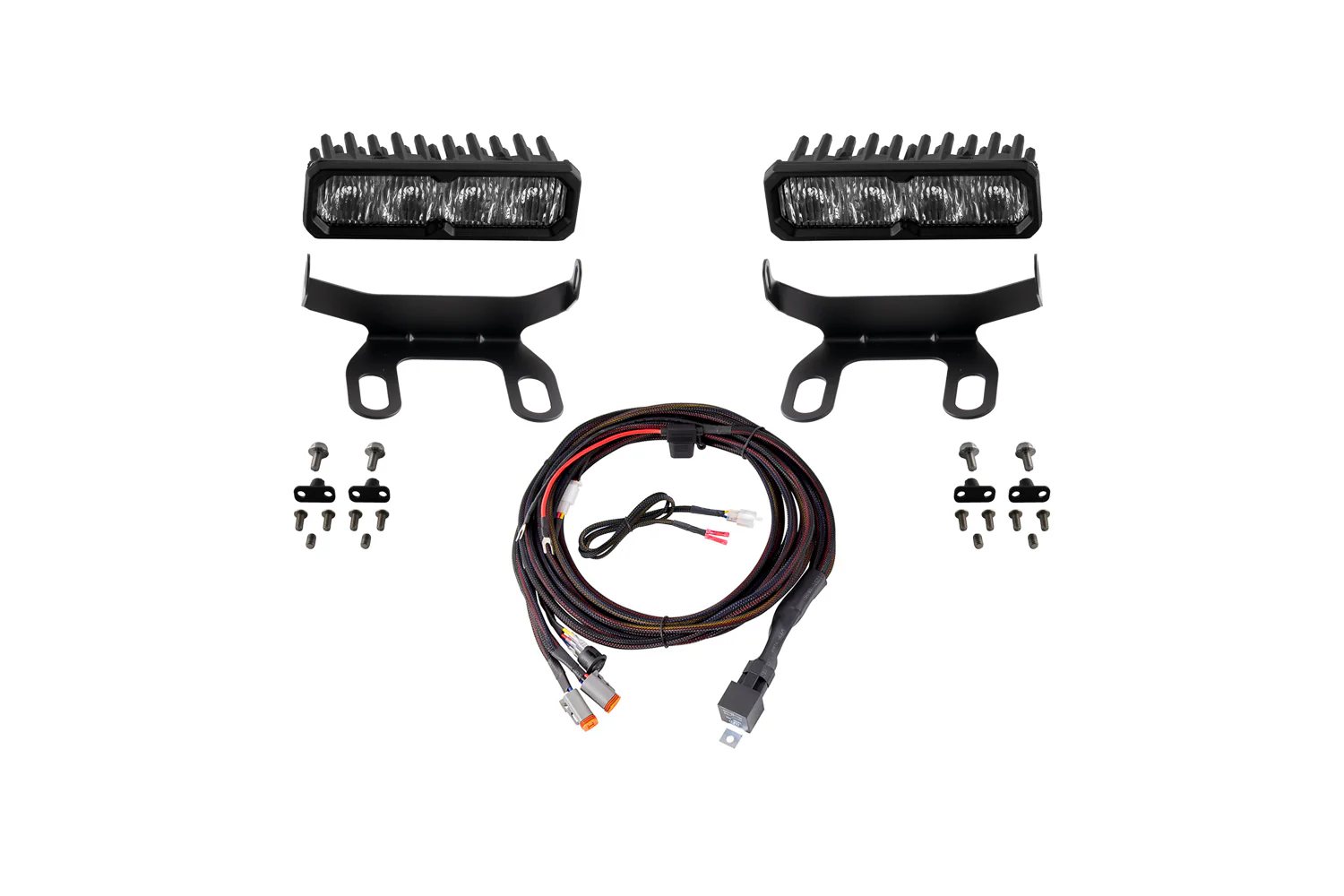 Ram 2013-2018 Standard SS6 Max LED Kit White Fog