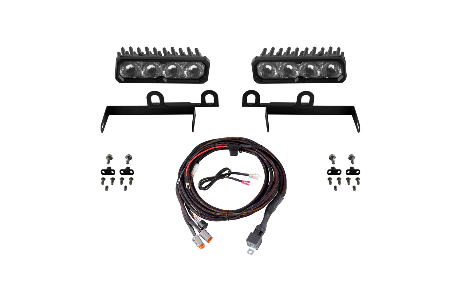 Ram 2013-2018 SportExpress SS6 Max LED Kit White Driving