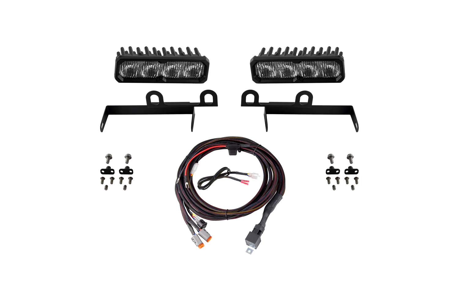 Ram 2013-2018 SportExpress SS6 Max LED Kit White Fog