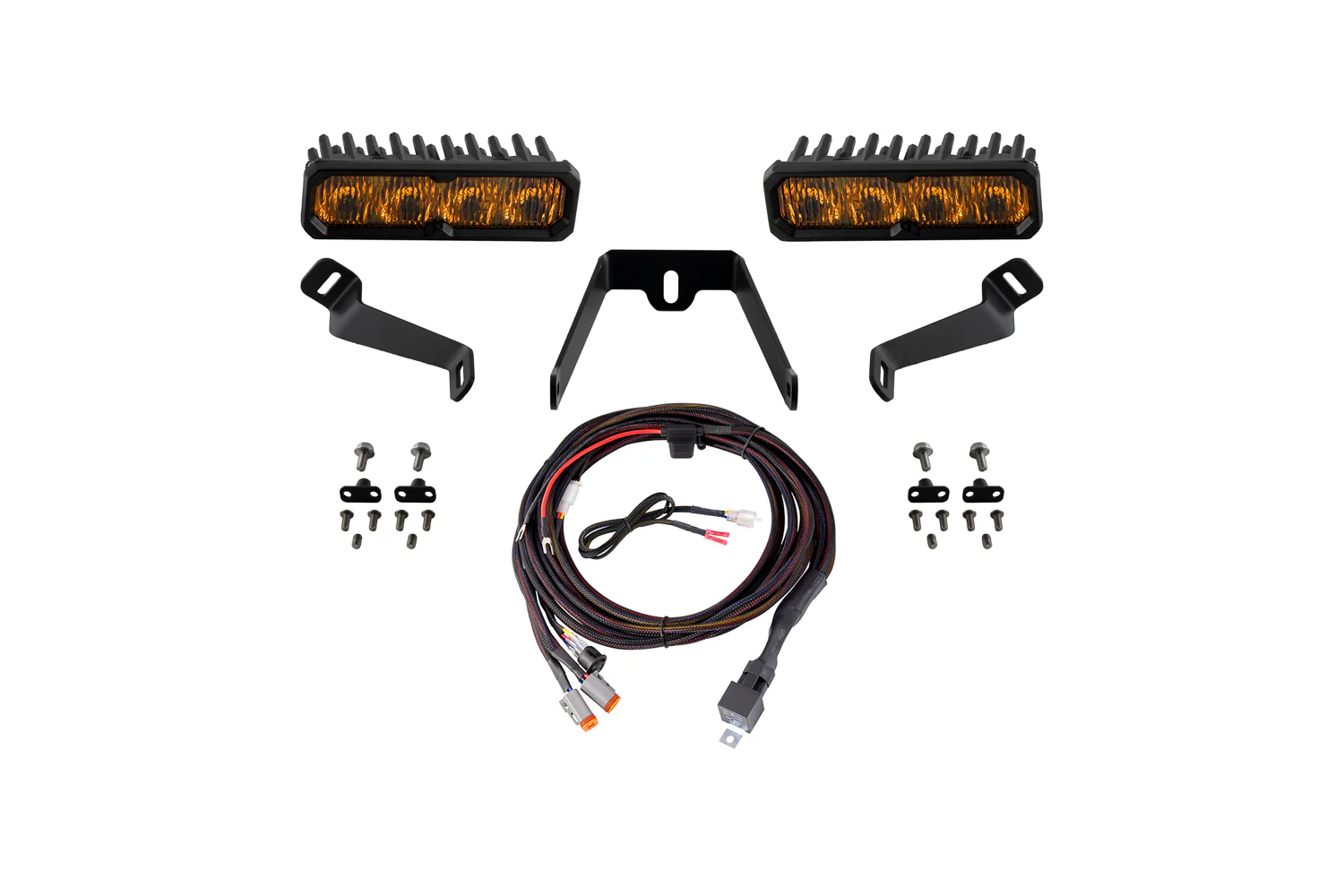 WRX 2015-2017 SS6 Sport LED Kit Yellow Fog