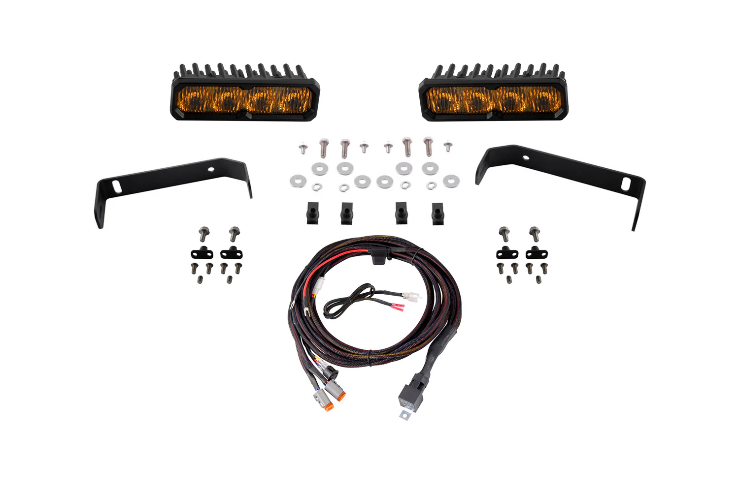 Ranger 2019-2021 SS6 Sport LED Kit Yellow Fog
