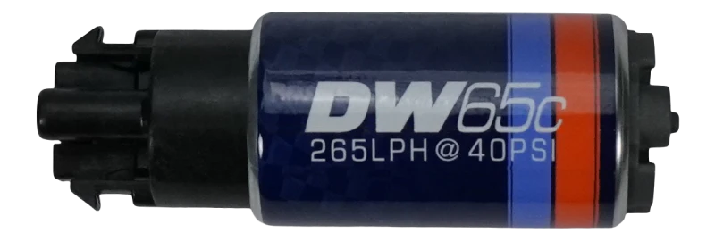 DeatschWerks 265 LPH DW65C Series Compact Fuel Pump w/ Mounting Clips