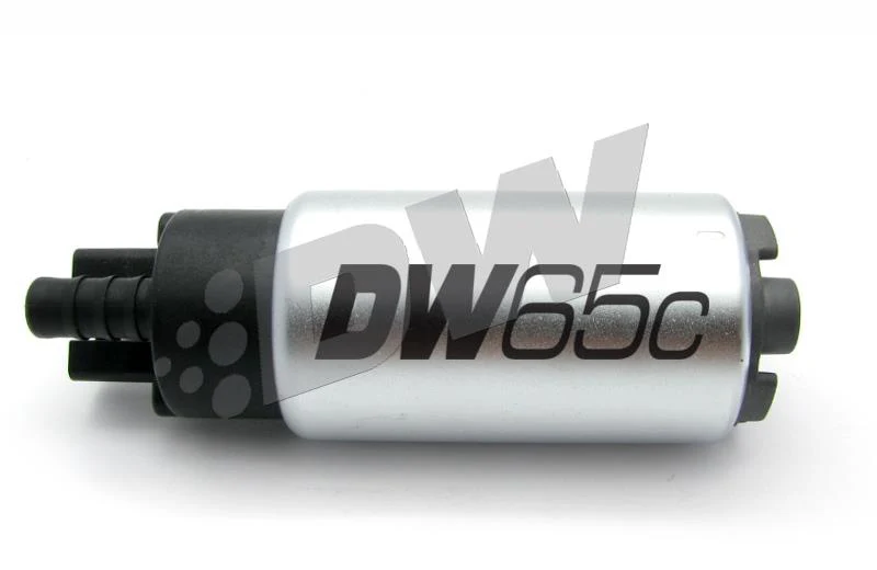 DeatschWerks 265 LPH DW65C Series Compact Fuel Pump w/ Mounting Clips - Image 3