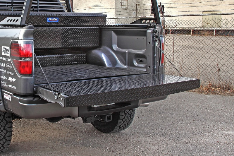 Dee Zee 17-23 Ford SuperDuty Tailgate Protector Full Black-Tread - Image 2