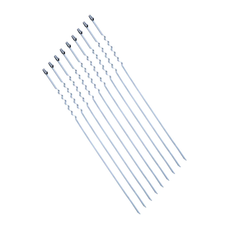 DEI Lockjaw Locking Ties 8in - 9 Per Pack