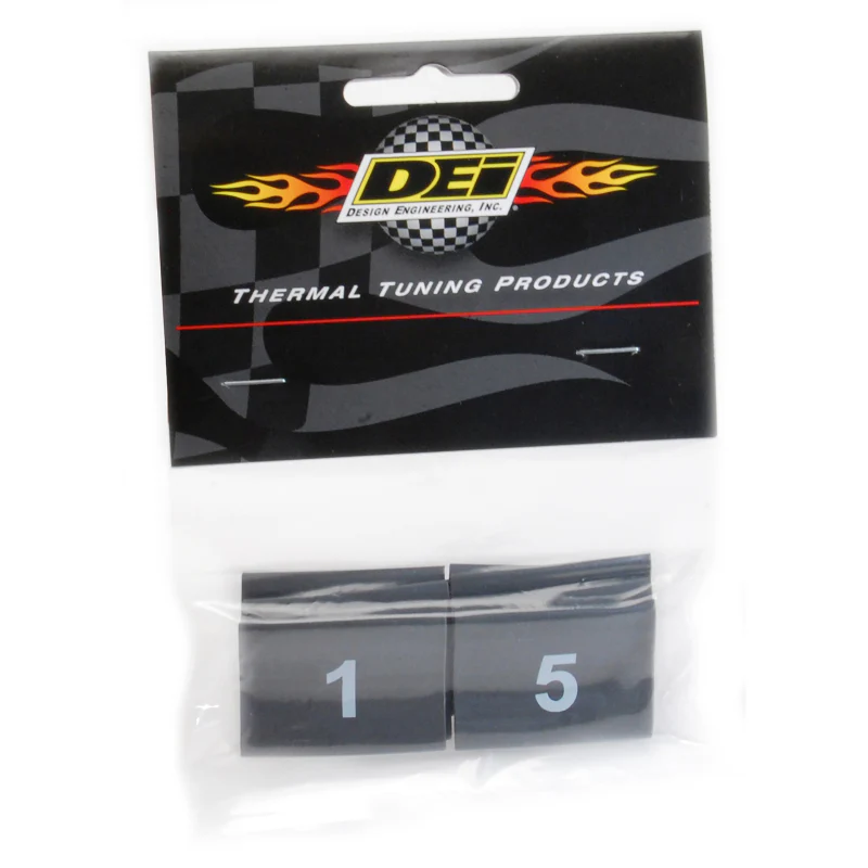 DEI Wire Markers 8pc Set Numbered 1-8 - Black - Image 6