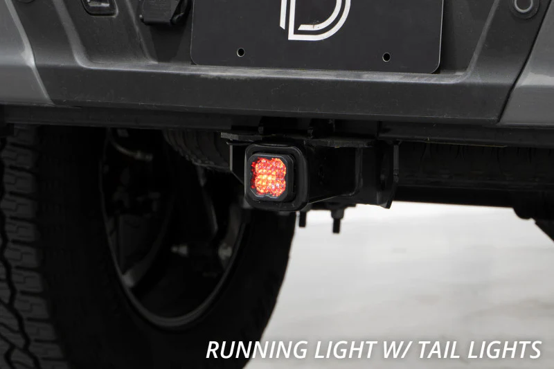 Diode Dynamics HitchMount LED Pod Reverse Kit for 2019-2025 GMC Sierra 1500 - Image 8