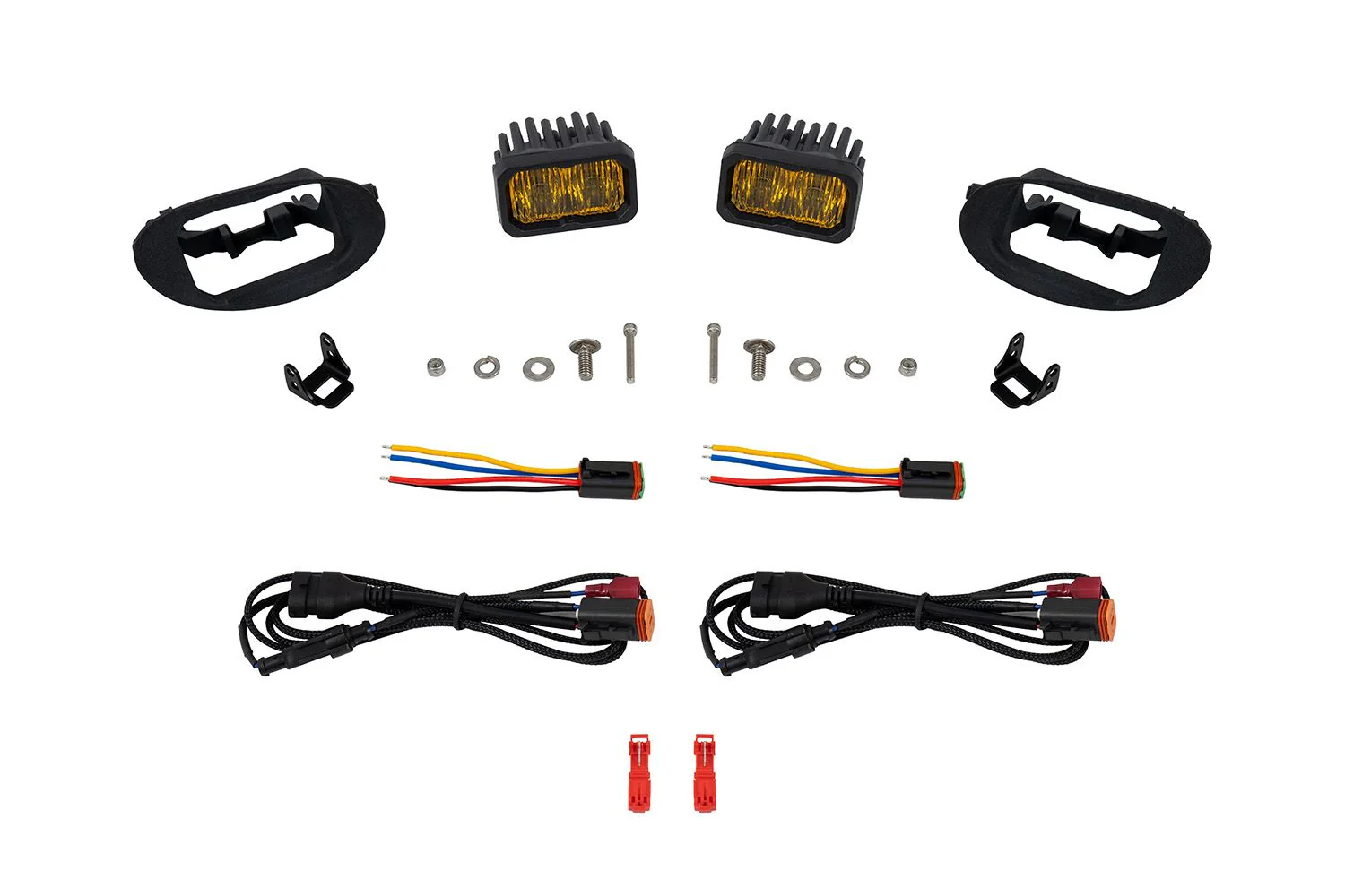 Diode Dynamics SSC2 Sport Type HN Kit ABL Yellow SAE Fog