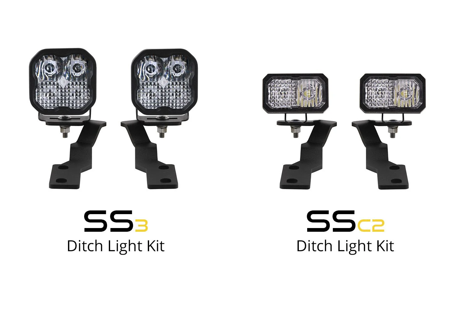Diode Dynamics Stage Series Backlit Ditch Light Kit for 2016-2023 Toyota Tacoma - Image 8