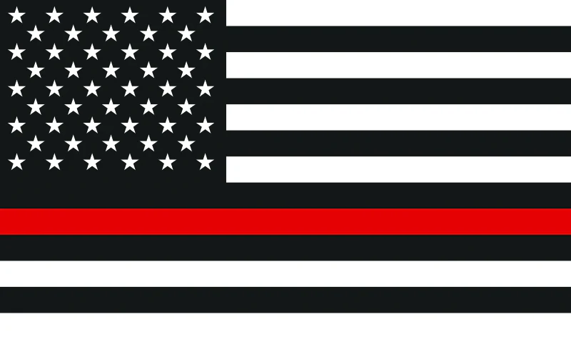 DragonFire Racing Whip Flag - Back the Red