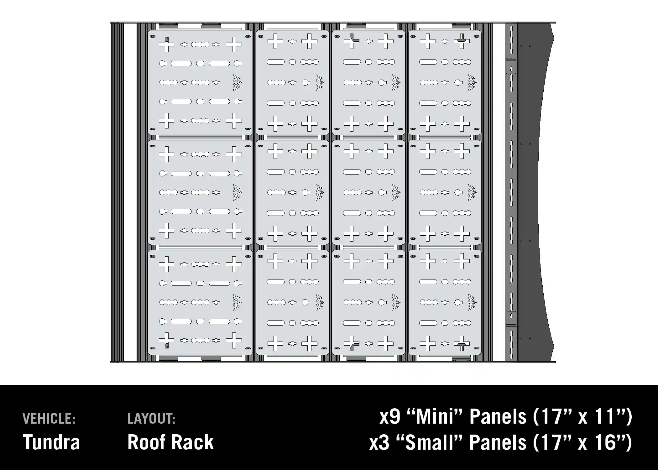 DRIFTR Roof Rack Deck Accessory Panels - Image 13