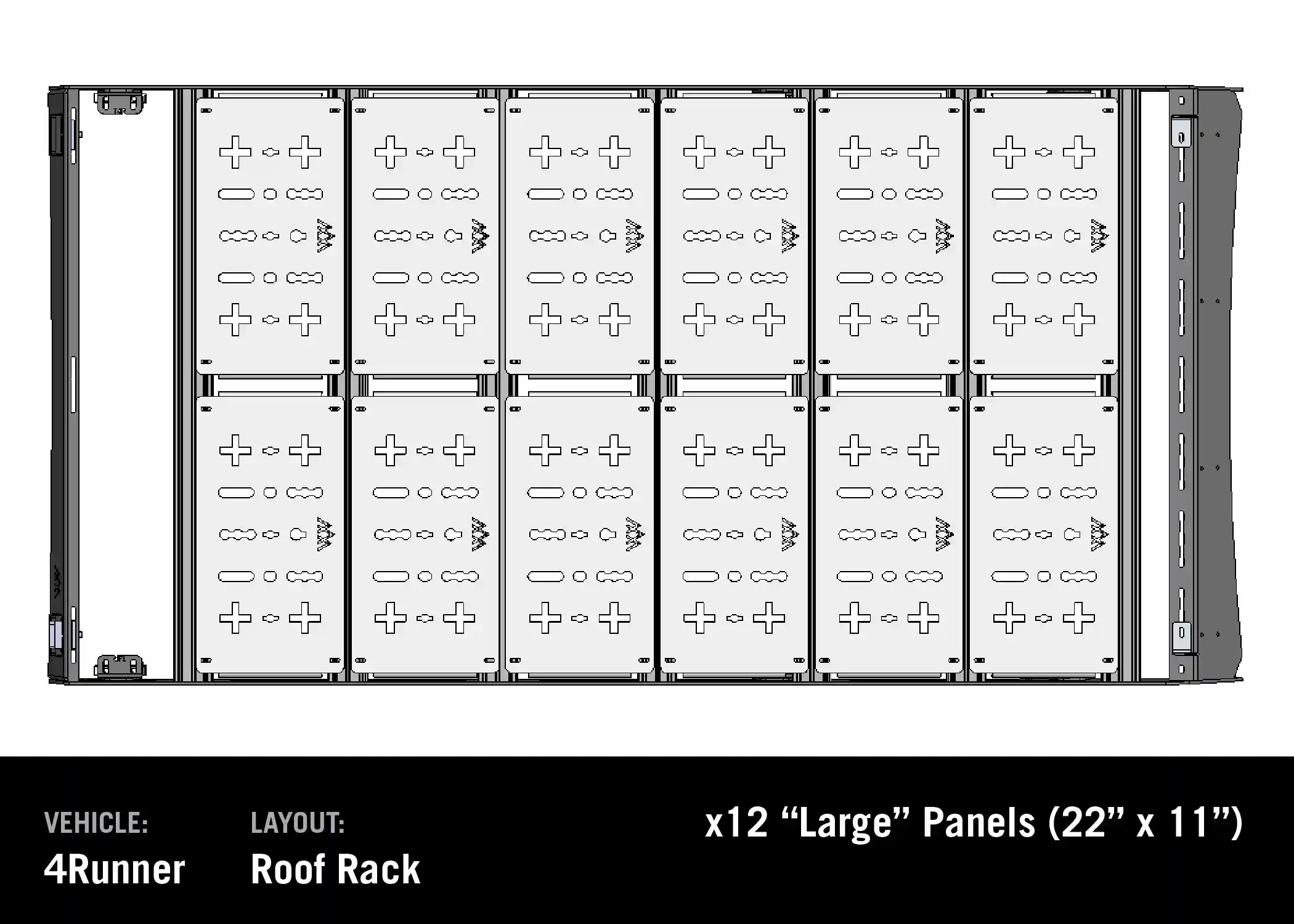 DRIFTR Roof Rack Deck Accessory Panels - Image 15