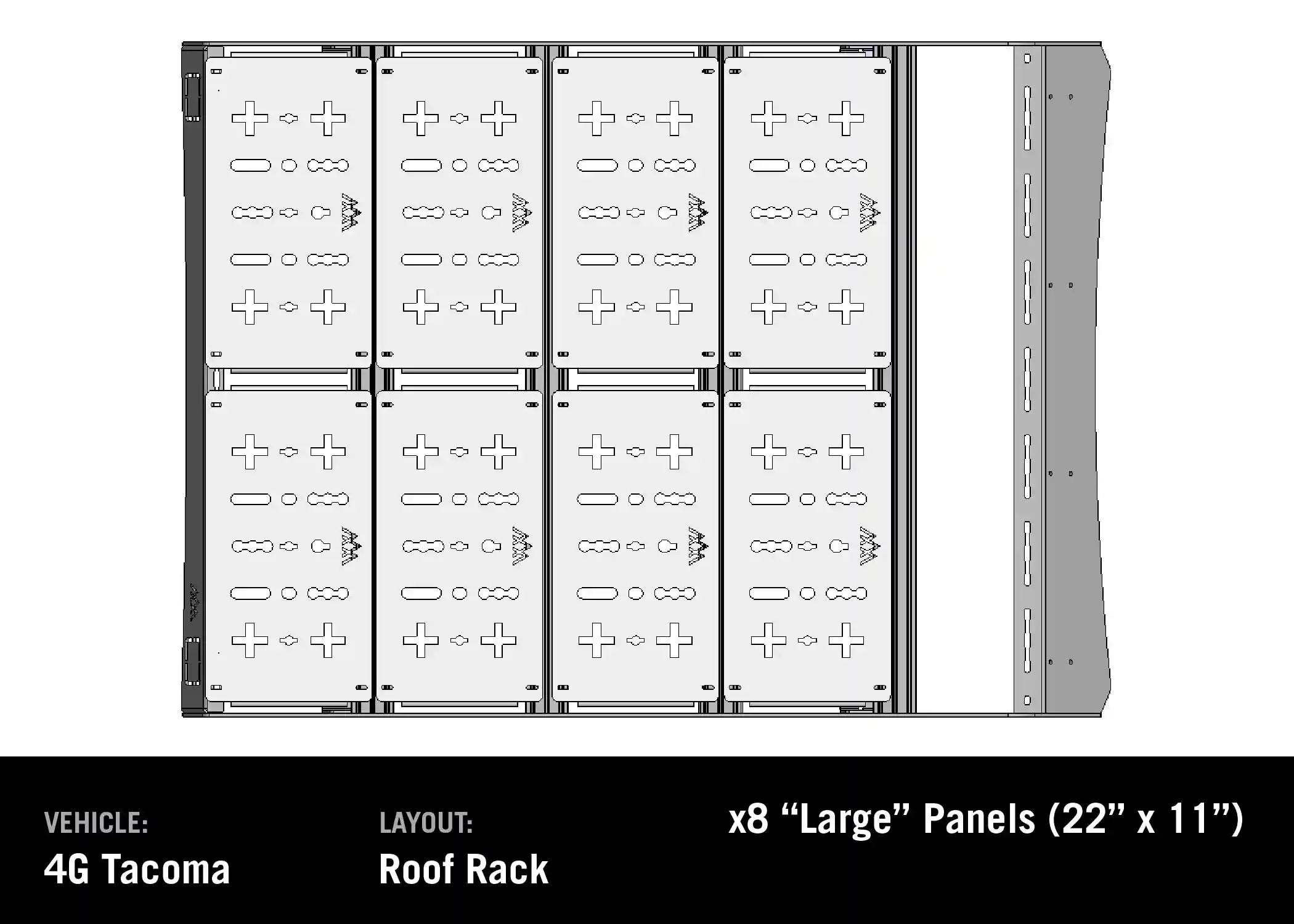 DRIFTR Roof Rack Deck Accessory Panels - Image 16
