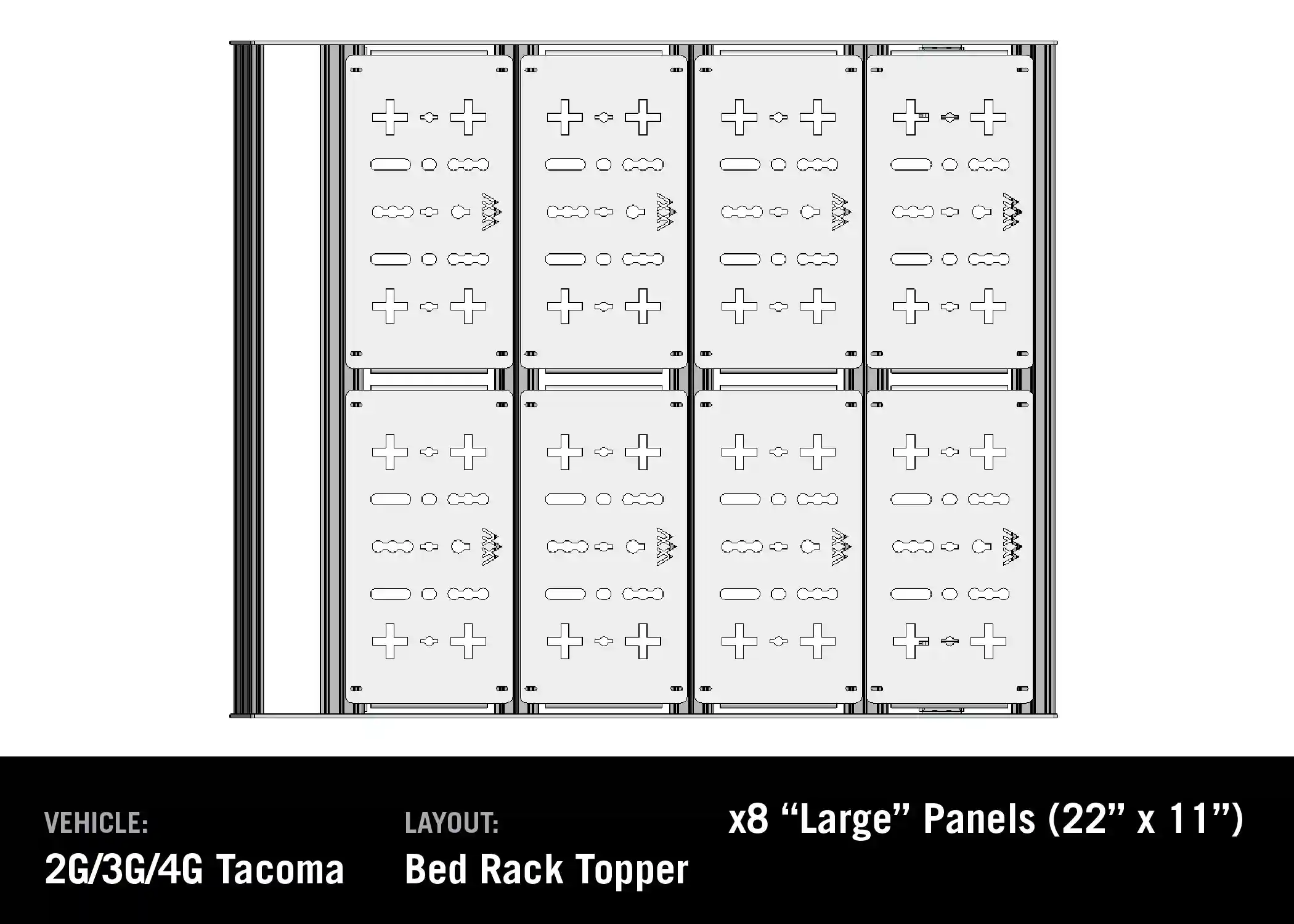 DRIFTR Roof Rack Deck Accessory Panels - Image 18