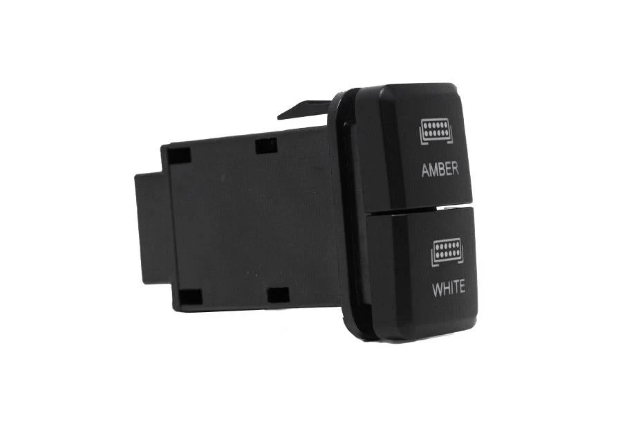 Dual Function Toyota OEM Style "AMBER & WHITE" Switch Tall Style - Image 4