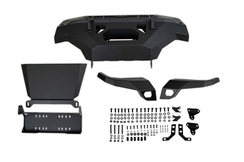 DV8 19-21 GMC Sierra 1500 Spec Series Front Bumper - Image 10