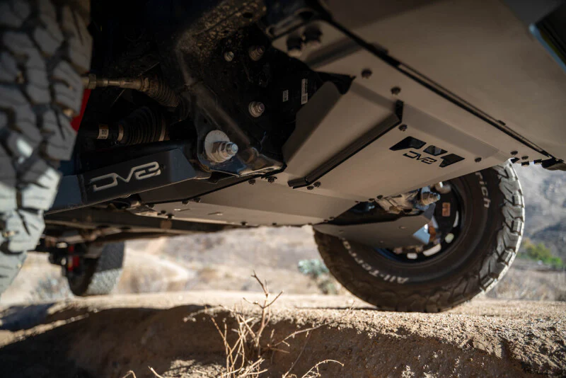 DV8 24-25 Toyota Tacoma & Land Cruiser Rear Belly Skid Plate - Image 12