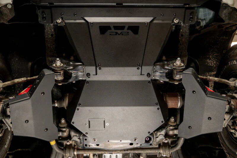 DV8 24-25 Toyota Tacoma & Land Cruiser Rear Belly Skid Plate - Image 13
