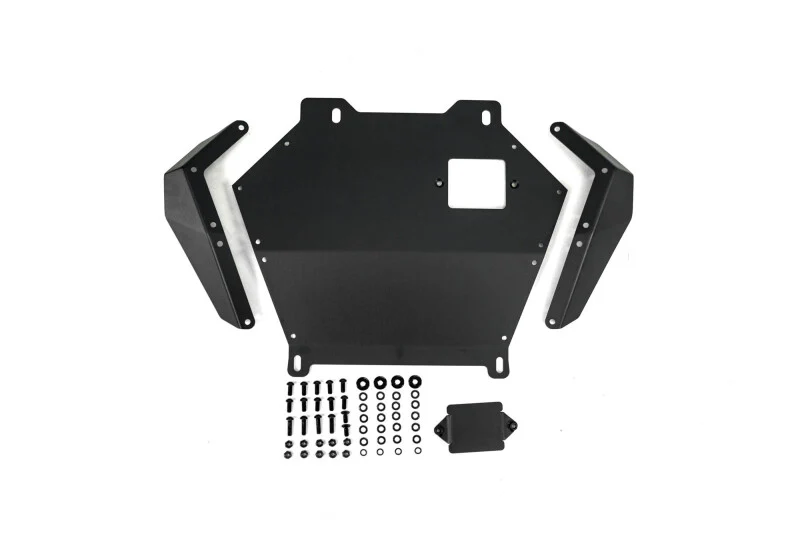 DV8 24-25 Toyota Tacoma & Land Cruiser Rear Belly Skid Plate - Image 4