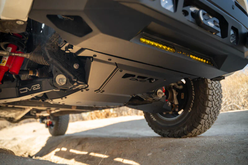 DV8 24-25 Toyota Tacoma & Land Cruiser Rear Belly Skid Plate - Image 6