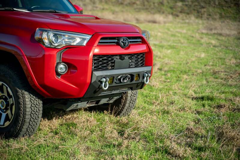 DV8 Offroad 14-24 Toyota 4Runner Centric Series Winch Front Bumper - Image 13
