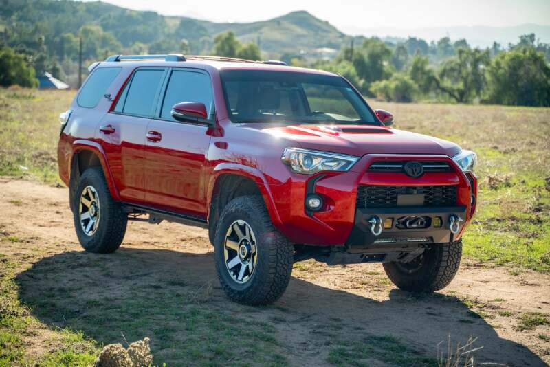 DV8 Offroad 14-24 Toyota 4Runner Centric Series Winch Front Bumper - Image 2