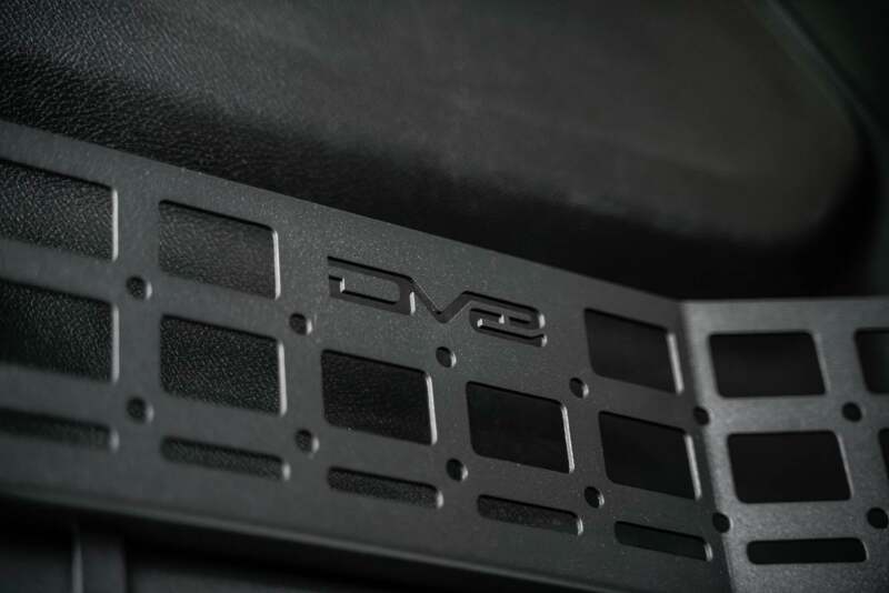 DV8 Offroad 18-20 Jeep Wrangler (JL)/Gladiator (JT) Front Door Pocket Molle Panels - Image 6