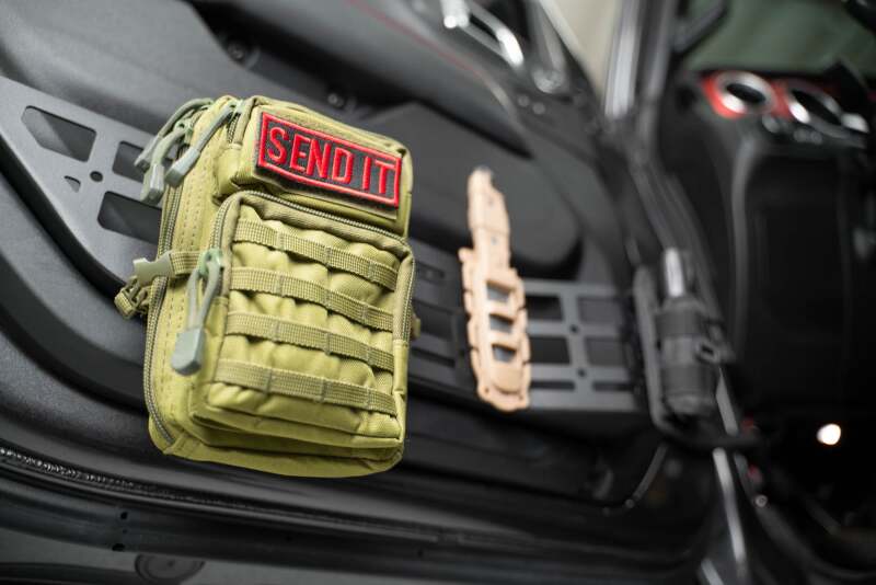 DV8 Offroad 18-20 Jeep Wrangler (JL)/Gladiator (JT) Front Door Pocket Molle Panels - Image 8