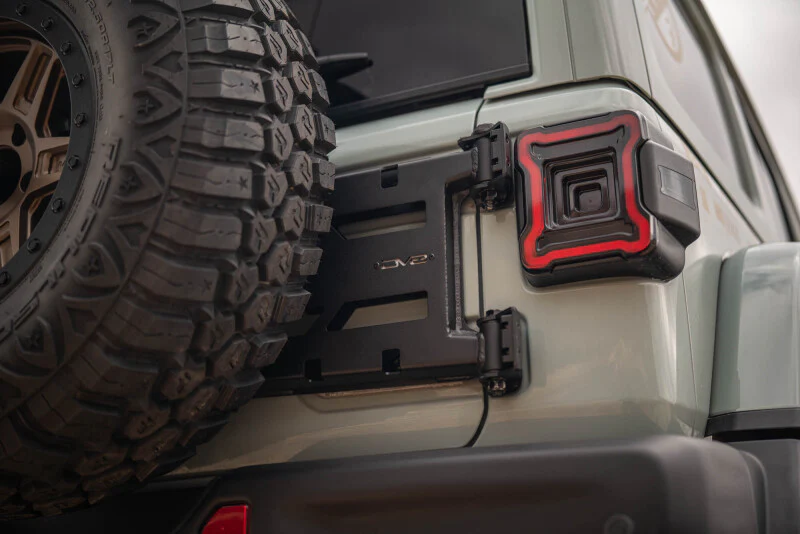 DV8 Offroad 18-25 Jeep Wrangler JL Spare Tire Carrier - Image 10