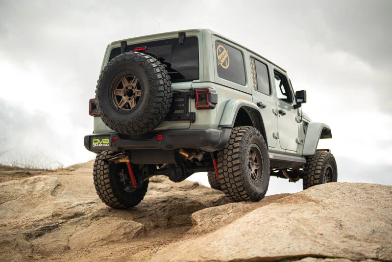 DV8 Offroad 18-25 Jeep Wrangler JL Spare Tire Carrier - Image 11