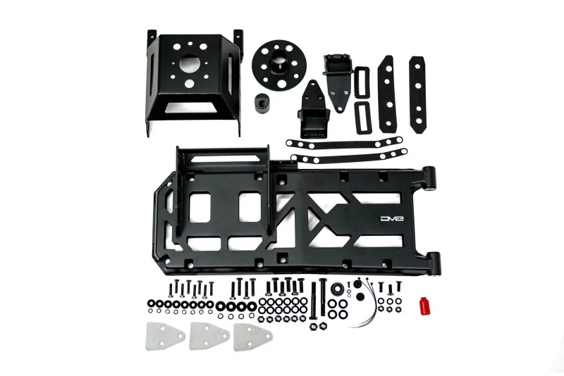 DV8 Offroad 18-25 Jeep Wrangler JL Spare Tire Carrier - Image 16