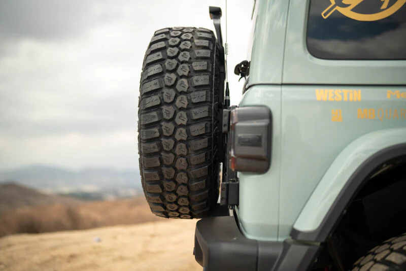 DV8 Offroad 18-25 Jeep Wrangler JL Spare Tire Carrier - Image 19