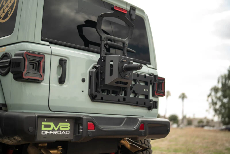 DV8 Offroad 18-25 Jeep Wrangler JL Spare Tire Carrier - Image 3