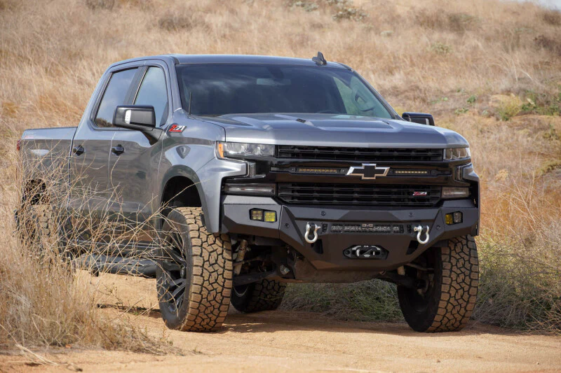 DV8 Offroad 19-21 Chevrolet Silverado 1500 SPEC Series Front Bumper - Image 15