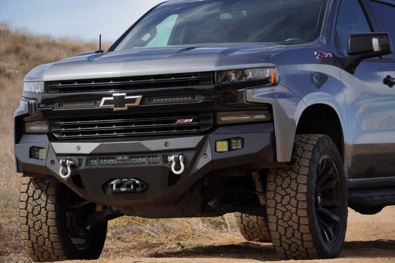 DV8 Offroad 19-21 Chevrolet Silverado 1500 SPEC Series Front Bumper - Image 16