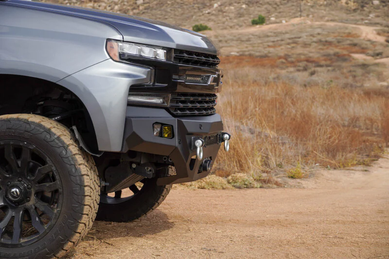 DV8 Offroad 19-21 Chevrolet Silverado 1500 SPEC Series Front Bumper - Image 4
