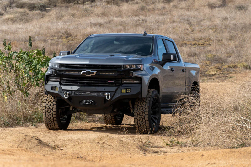 DV8 Offroad 19-21 Chevrolet Silverado 1500 SPEC Series Front Bumper - Image 5