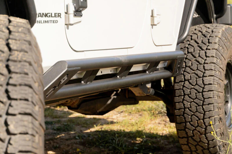 DV8 Offroad 2007-2018 Jeep Wrangler JK 4-Door Rock Sliders - Image 14
