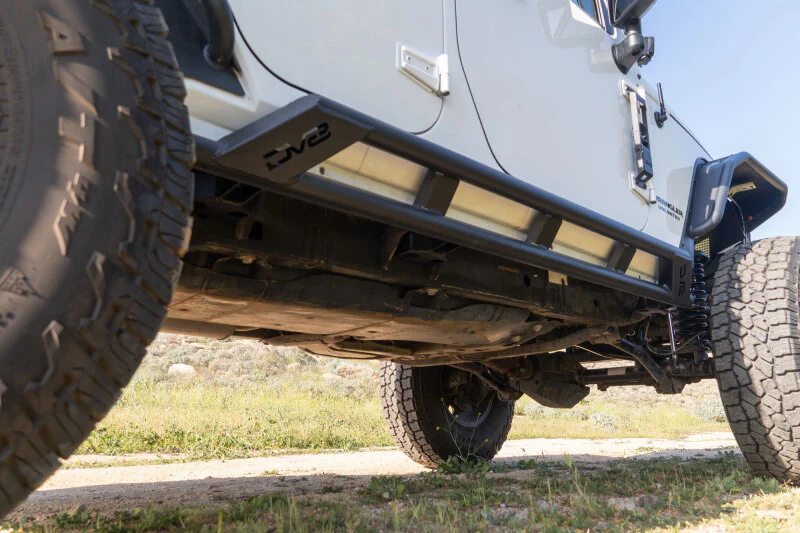 DV8 Offroad 2007-2018 Jeep Wrangler JK 4-Door Rock Sliders - Image 18