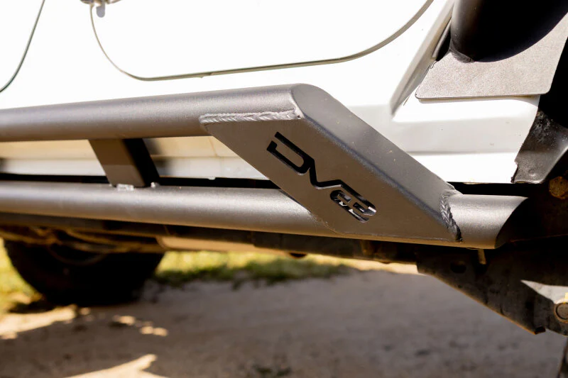 DV8 Offroad 2007-2018 Jeep Wrangler JK 4-Door Rock Sliders - Image 7