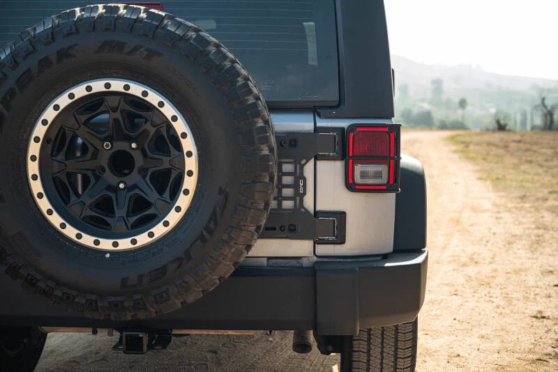 DV8 Offroad 2007-2018 Jeep Wrangler JK Tailgate Reinforcement Molle Panel - Image 7