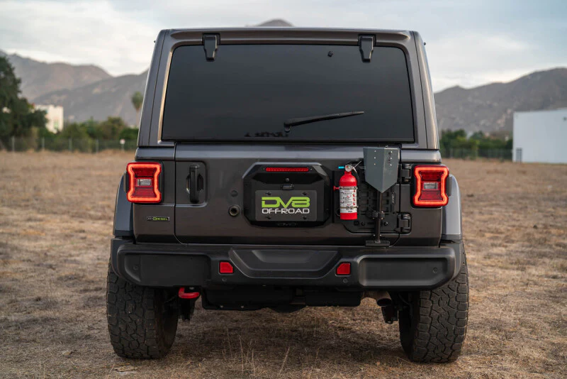 DV8 Offroad 2018-2025 Jeep Wrangler JL Tailgate Reinforcement Molle Panel - Image 16