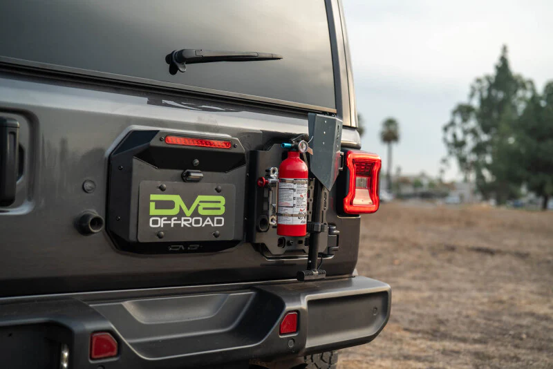 DV8 Offroad 2018-2025 Jeep Wrangler JL Tailgate Reinforcement Molle Panel - Image 6